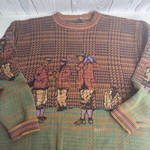 Vintage 1980s/1990s Tricots St. Raphael Golf Knit Pullover USA Medium Rare